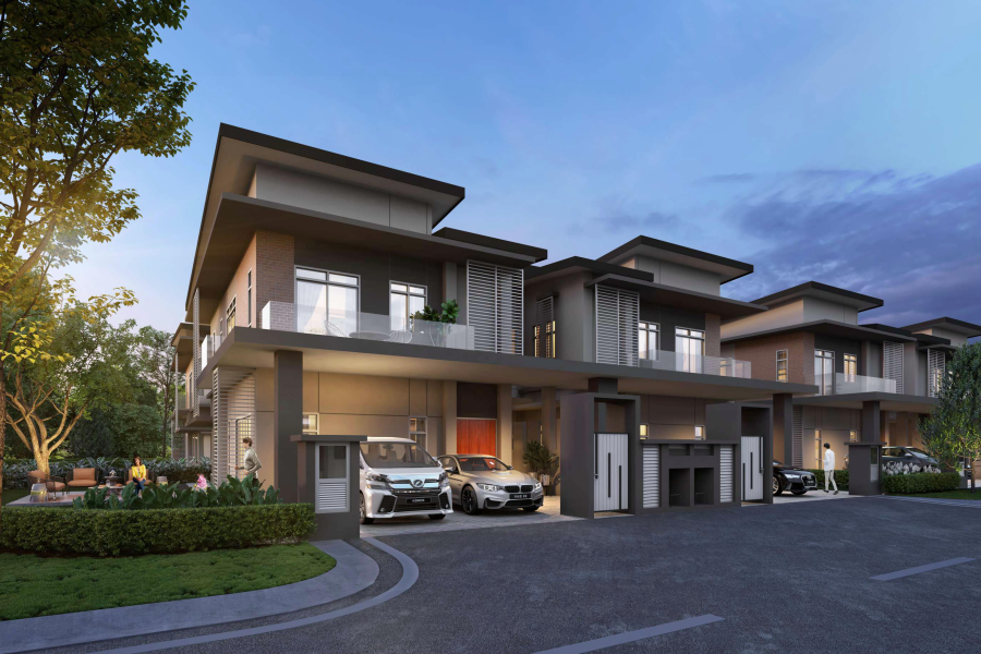 JB Semi-D House | UDA Heights (Phase 1C) – The Ideal Choice for Luxury Green Living